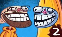 Play Troll Face Quest games online for free on Agame.